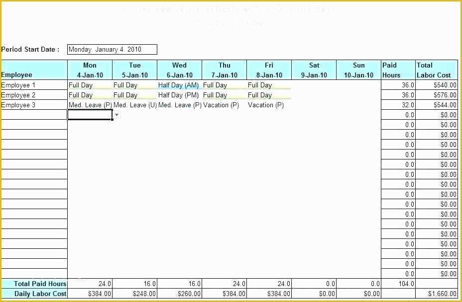 Restaurant Work Schedule Template Free Of Restaurant Staff Schedule Template Restaurant Hourly Labor