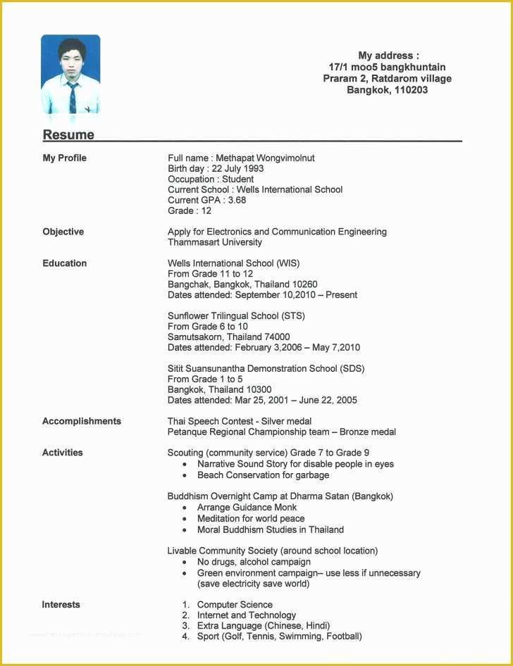 Resume Builder Template Free Microsoft Word Of Resume Template Resume Template Cv Maker Professional