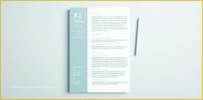 Resume Indesign Template Free Download Of Modern Resume Template for Indesign