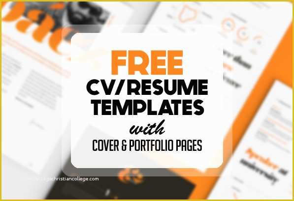 59 Resume Portfolio Template Free