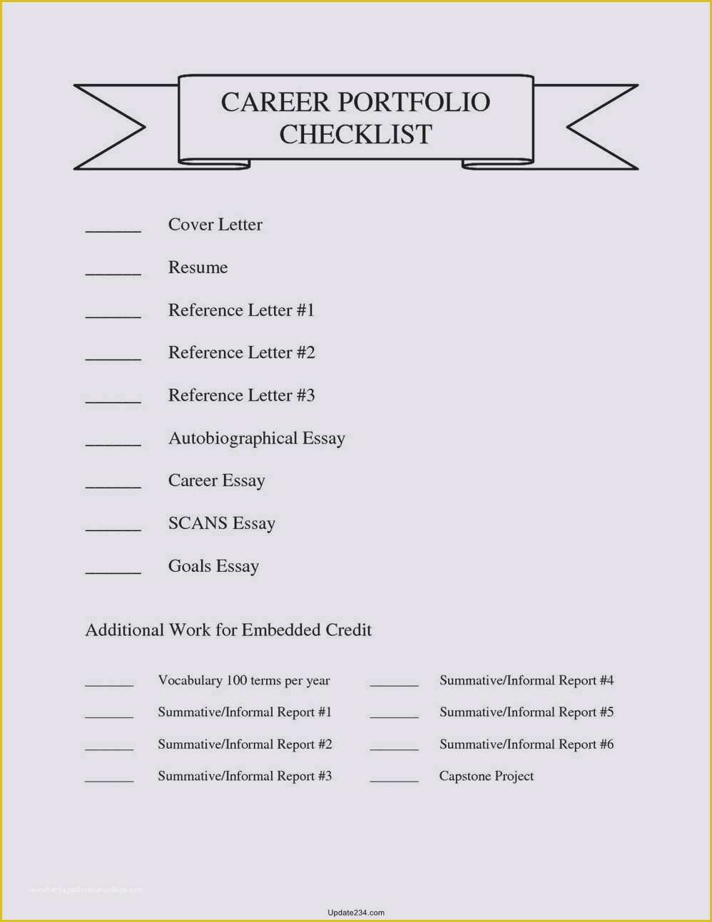 Resume Portfolio Template Free Of Unique Career Portfolio Template Microsoft Word