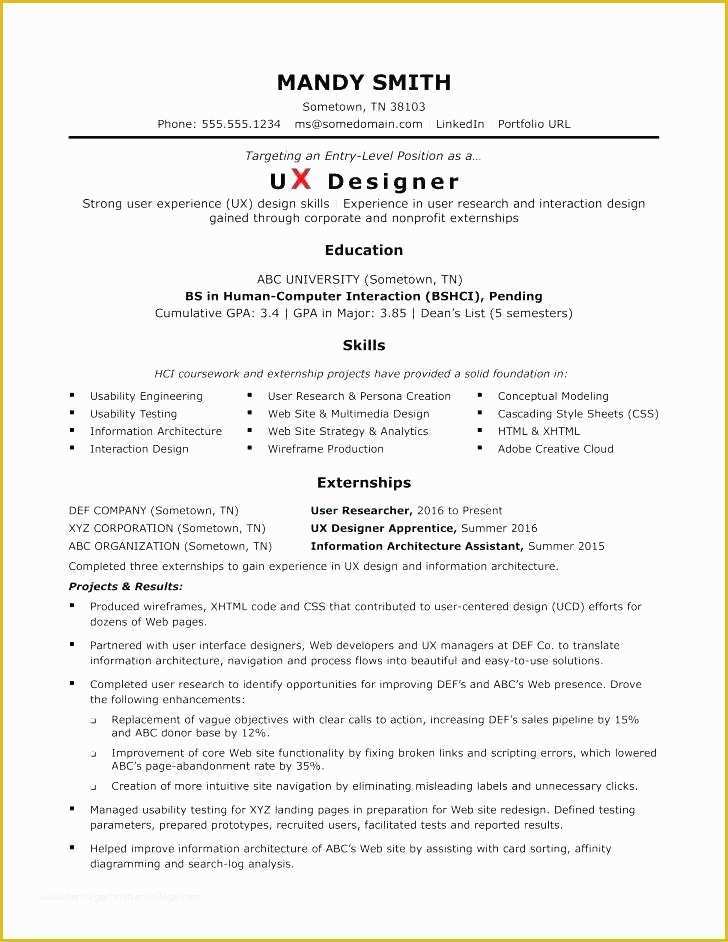 Resume Portfolio Template Free Of Ux Portfolio Template Great Portfolios Its All About the