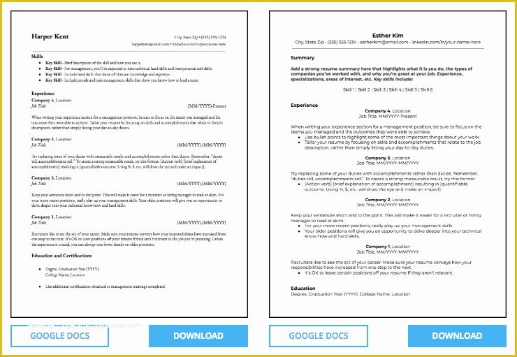 Resume Template for Google Docs Free Of Free Google Docs Resume Templates How to Make A Resume