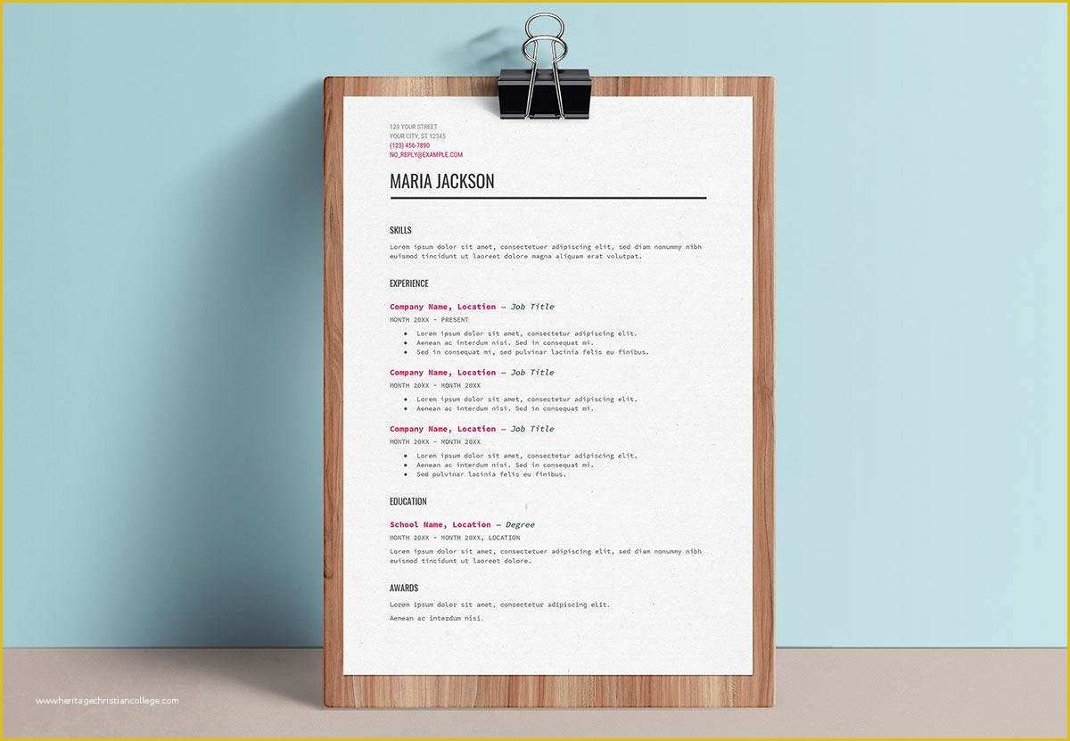 Resume Template for Google Docs Free Of Google Docs Resume Templates 10 Examples to Download