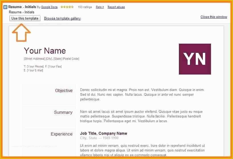 Resume Template for Google Docs Free Of Google Templates Resume Russiandreamsfo