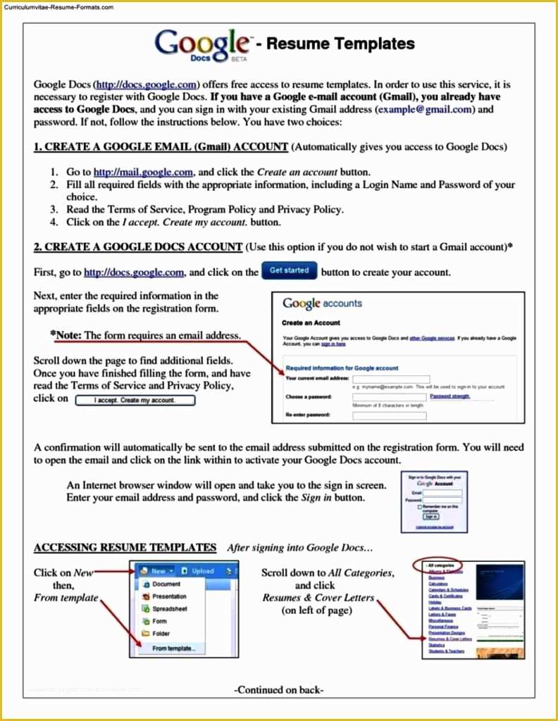 Resume Template for Google Docs Free Of Resume Template for Google Docs Free Samples Examples