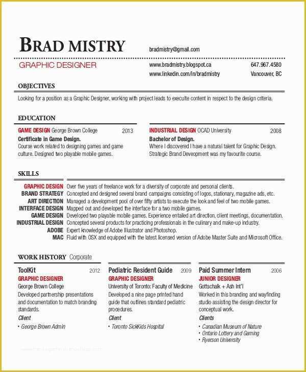 Resume Template Free Download Doc Of 45 Download Resume Templates Pdf Doc
