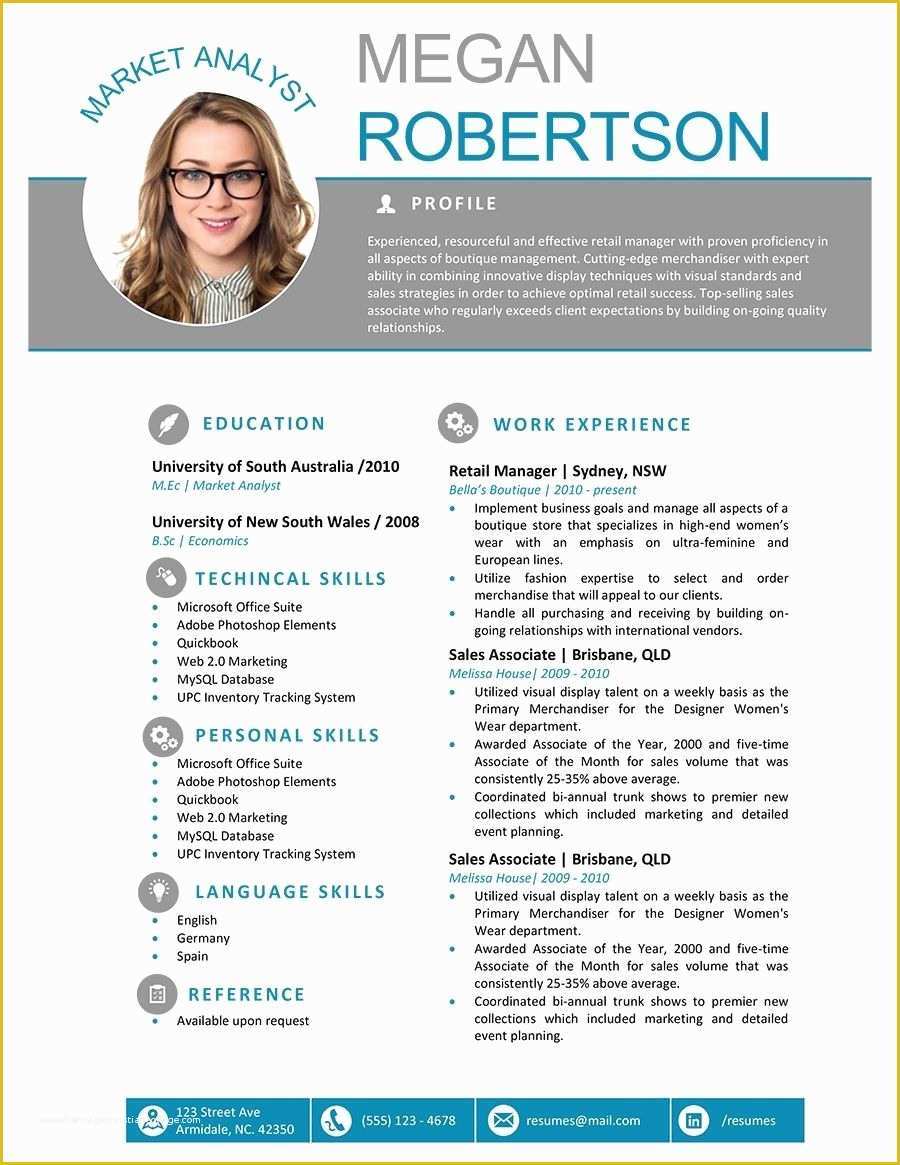 Resume Template Word Free Download Of 18 Free Resume Templates for Microsoft Word