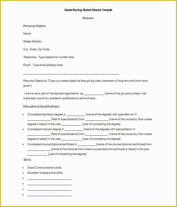 Resume Template Word Free Download Of 34 Microsoft Resume Templates Doc Pdf