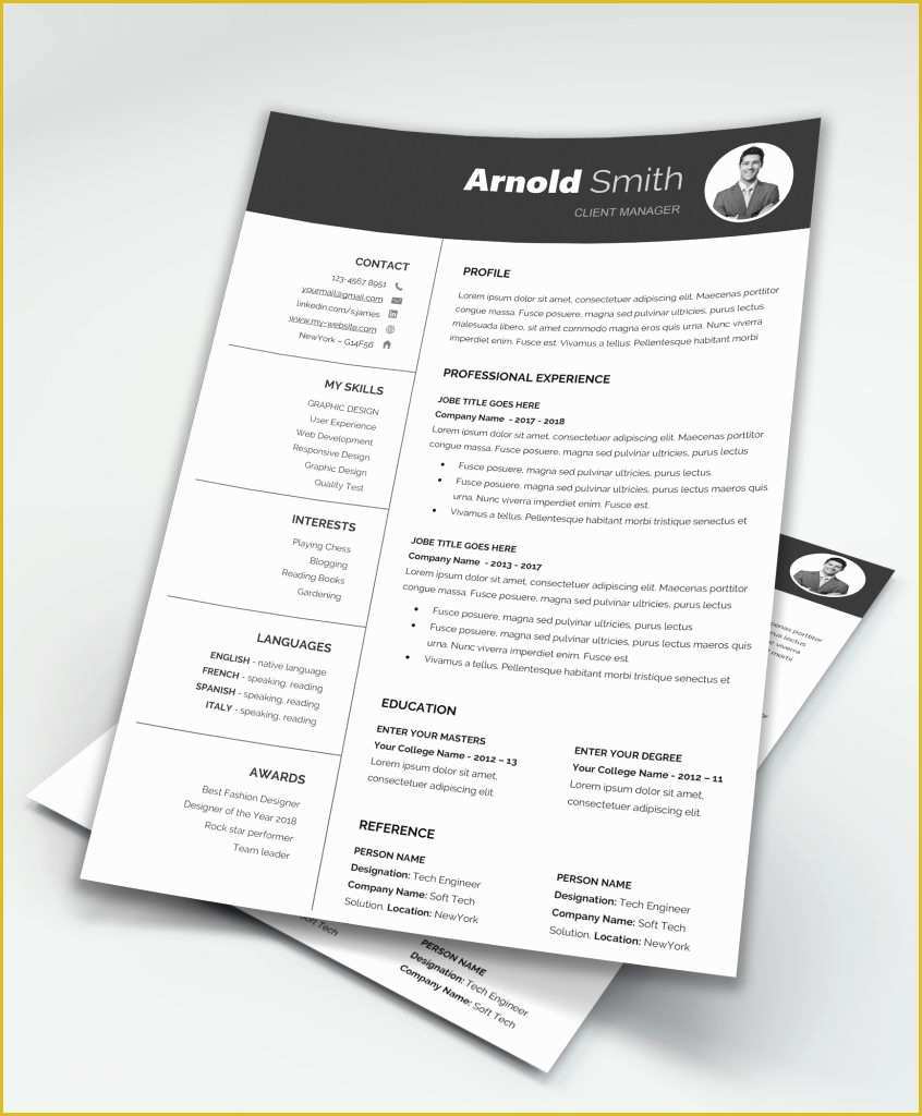 Resume Template Word Free Download Of Forever Free Resume Templates 