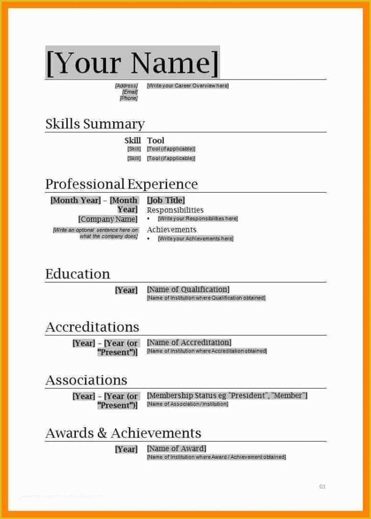 Resume Templates Free Download for Microsoft Word Of Resume Template Splendi Professional Resume Templates