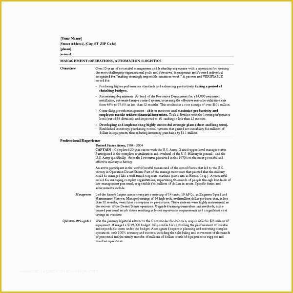 Resume Templates Free Download for Microsoft Word Of Ten Great Free Resume Templates Microsoft Word Download Links