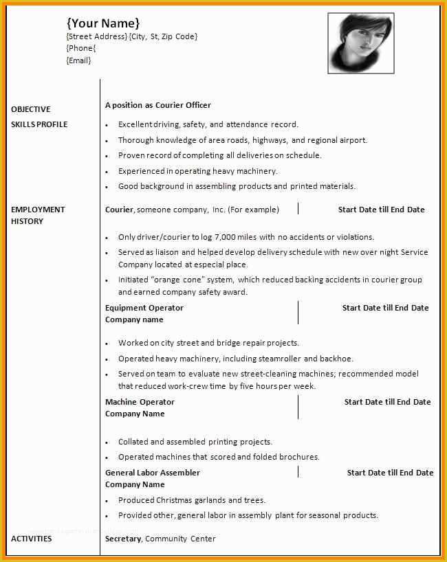 Resume Templates Microsoft Word 2010 Free Download Of Download Cv Template Word 2010 Functional Resume Template