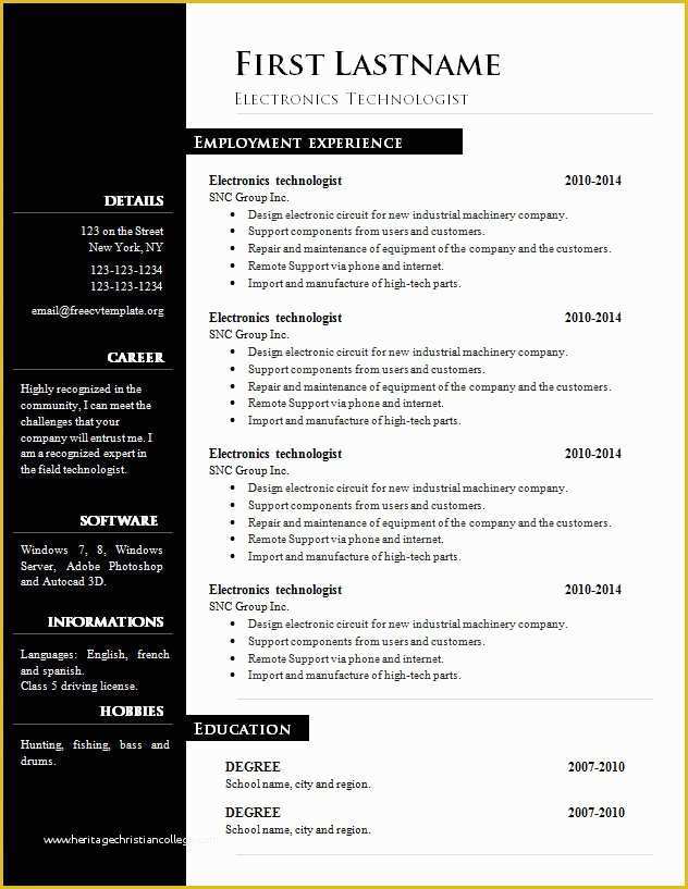 49-resume-templates-microsoft-word-2010-free-download