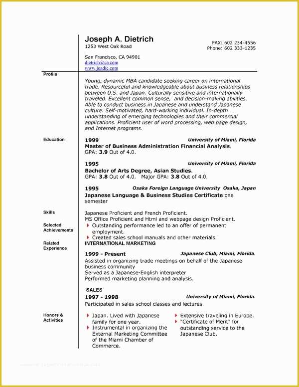 Resume Templates Microsoft Word 2010 Free Download Of Resume Templates Microsoft Word