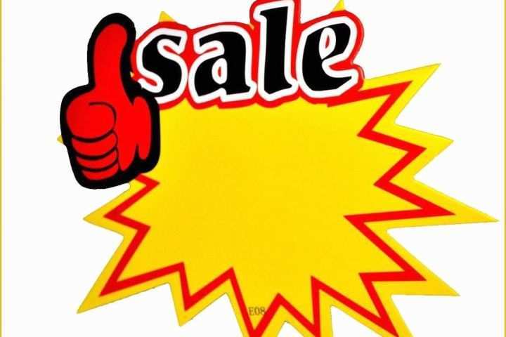 Retail Sale Signs Templates Free Of Pack Of 10 Retail Shop Promo Signs &quot;sale&quot; Sale Price