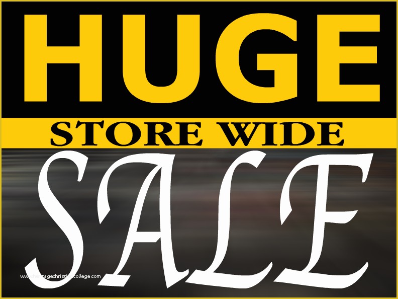 Retail Sale Signs Templates Free Of Retail Templates