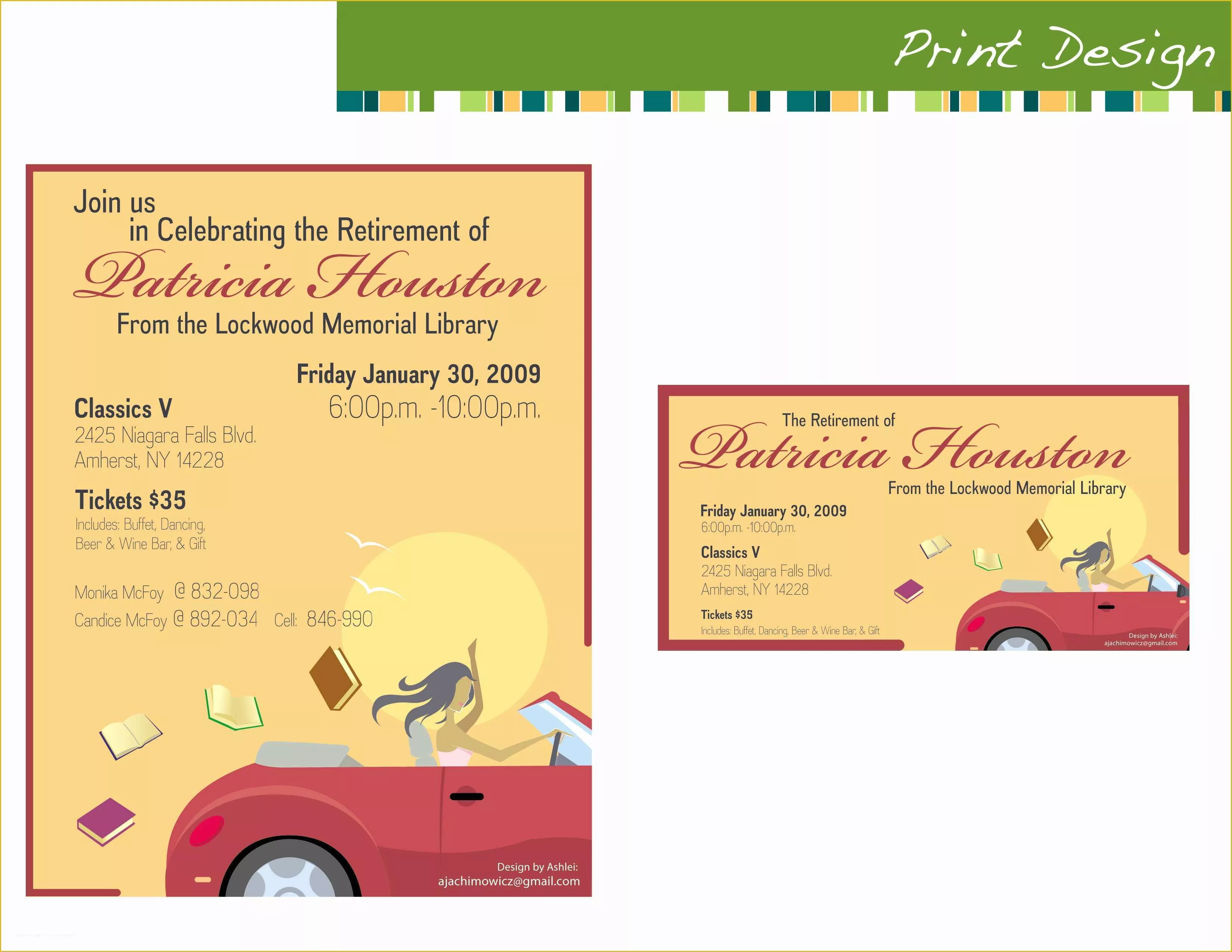 Retirement Invitation Templates Free Printable Of 7 Best Of Free Printable Retirement Templates