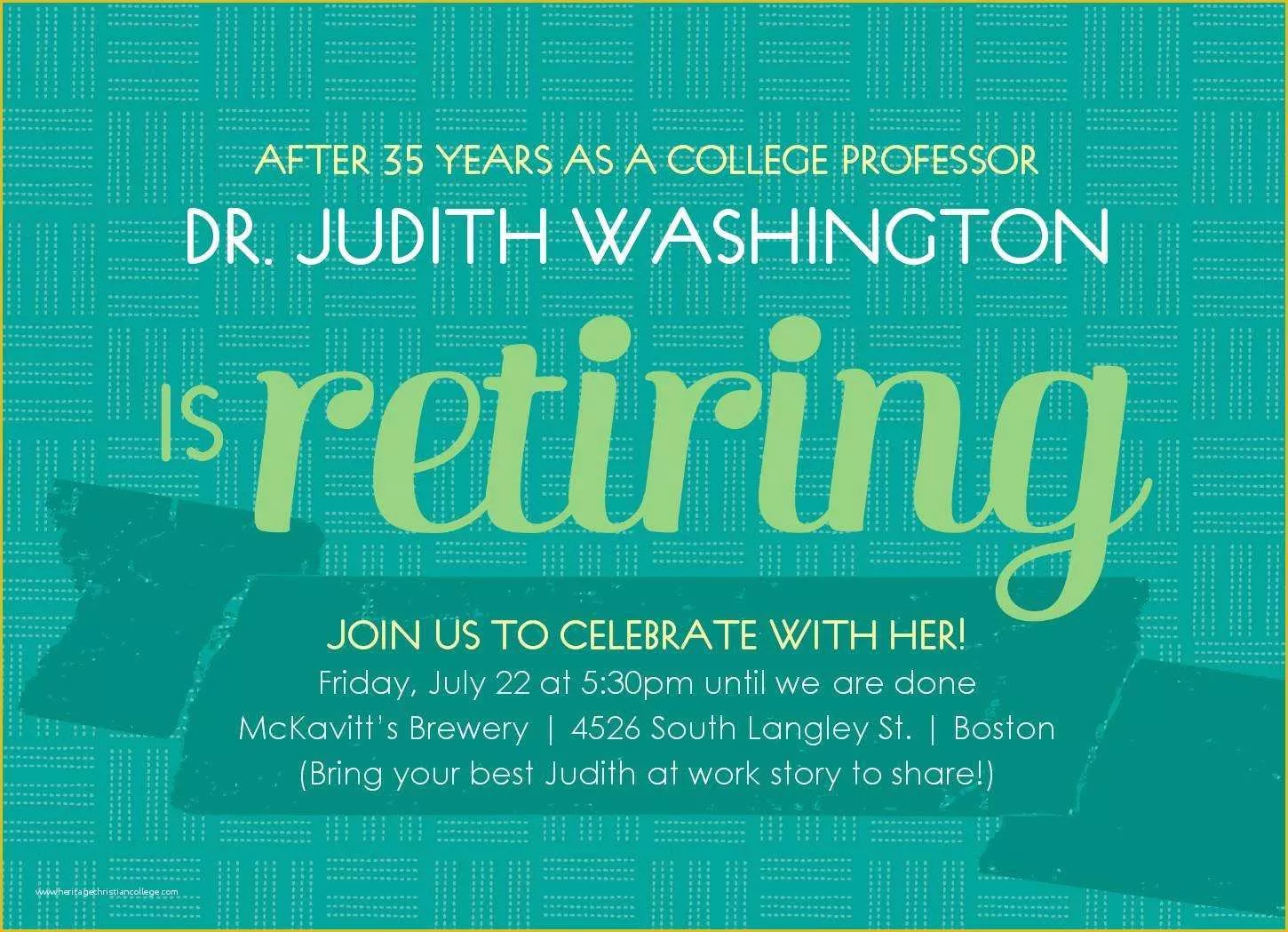 Retirement Invitation Templates Free Printable Of Retirement Party Invitation Template