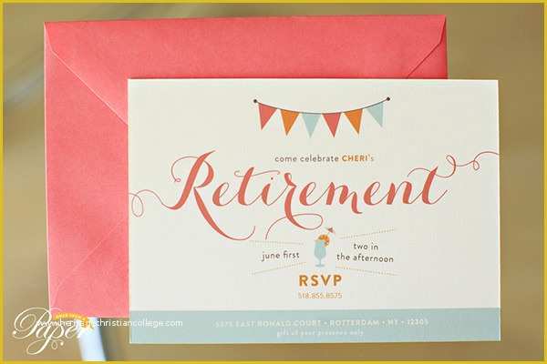 Retirement Party Announcement Template Free Of 36 Retirement Party Invitation Templates Psd Ai Word