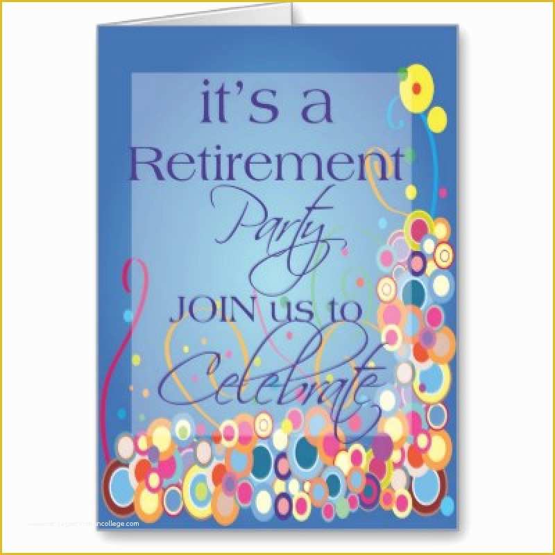 Retirement Party Announcement Template Free Of Free Retirement Invitation – orderecigsjuicefo