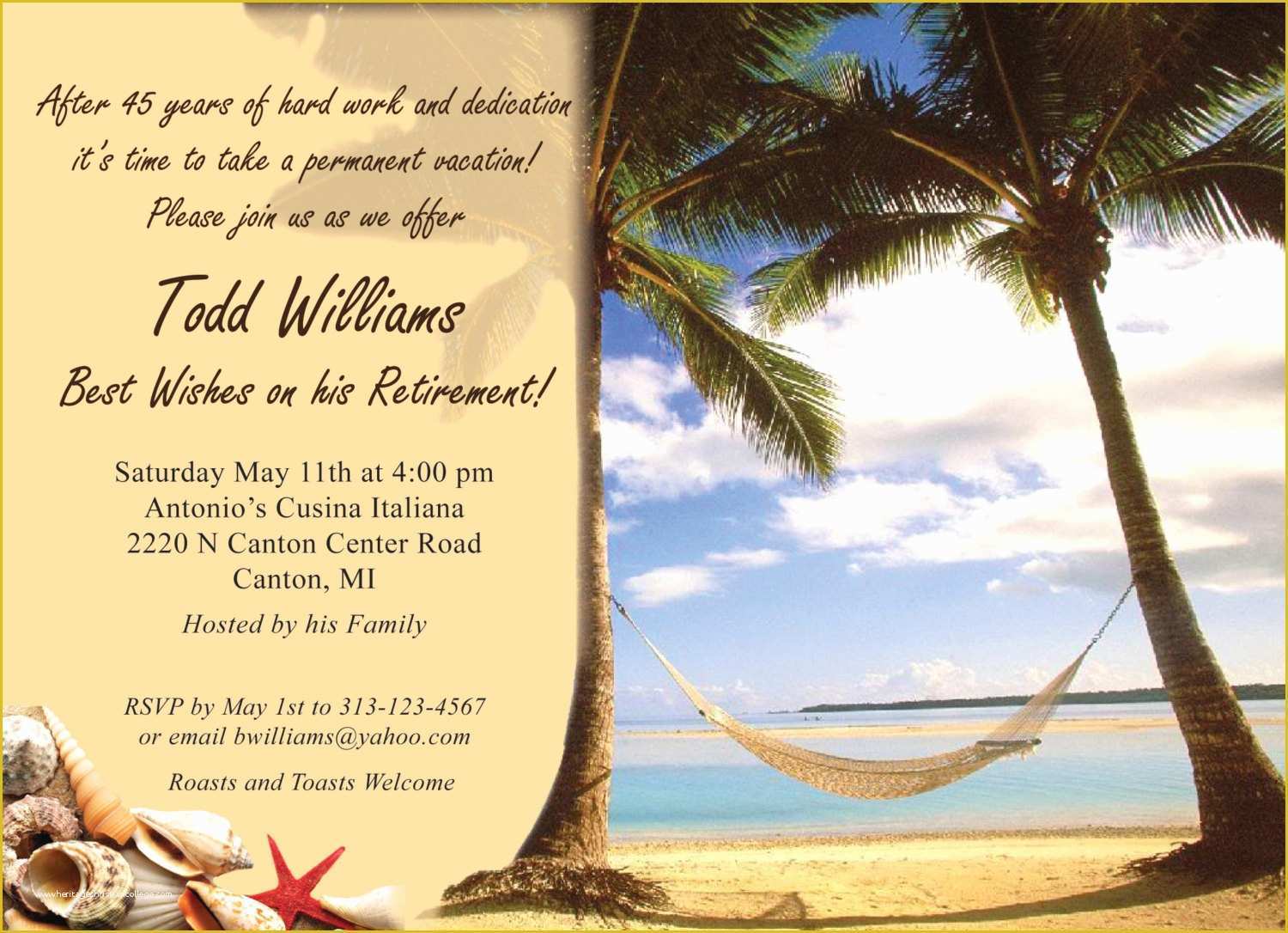 Retirement Party Announcement Template Free Of Retirement Party Invitation Template