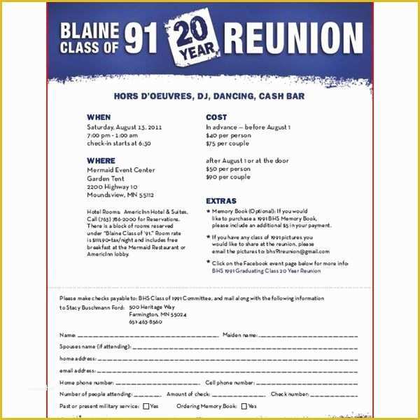Reunion Flyer Template Free Of African American Family Reunion Agenda