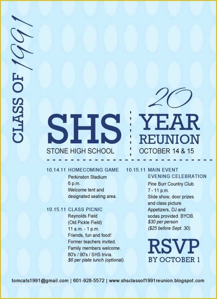 Reunion Flyer Template Free Of Class Reunion Flyer Templates Templates Resume