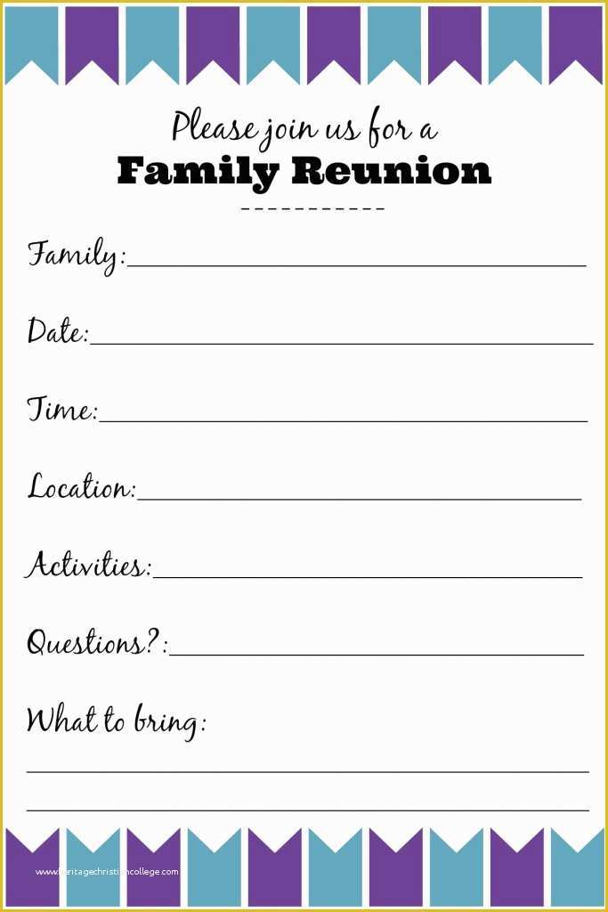 Reunion Flyer Template Free Of Family Reunion Flyer Template Yourweek 4a3c60eca25e