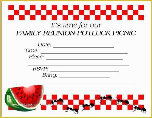 Reunion Flyer Template Free Of Family Reunion Invitations Tips Samples Templates