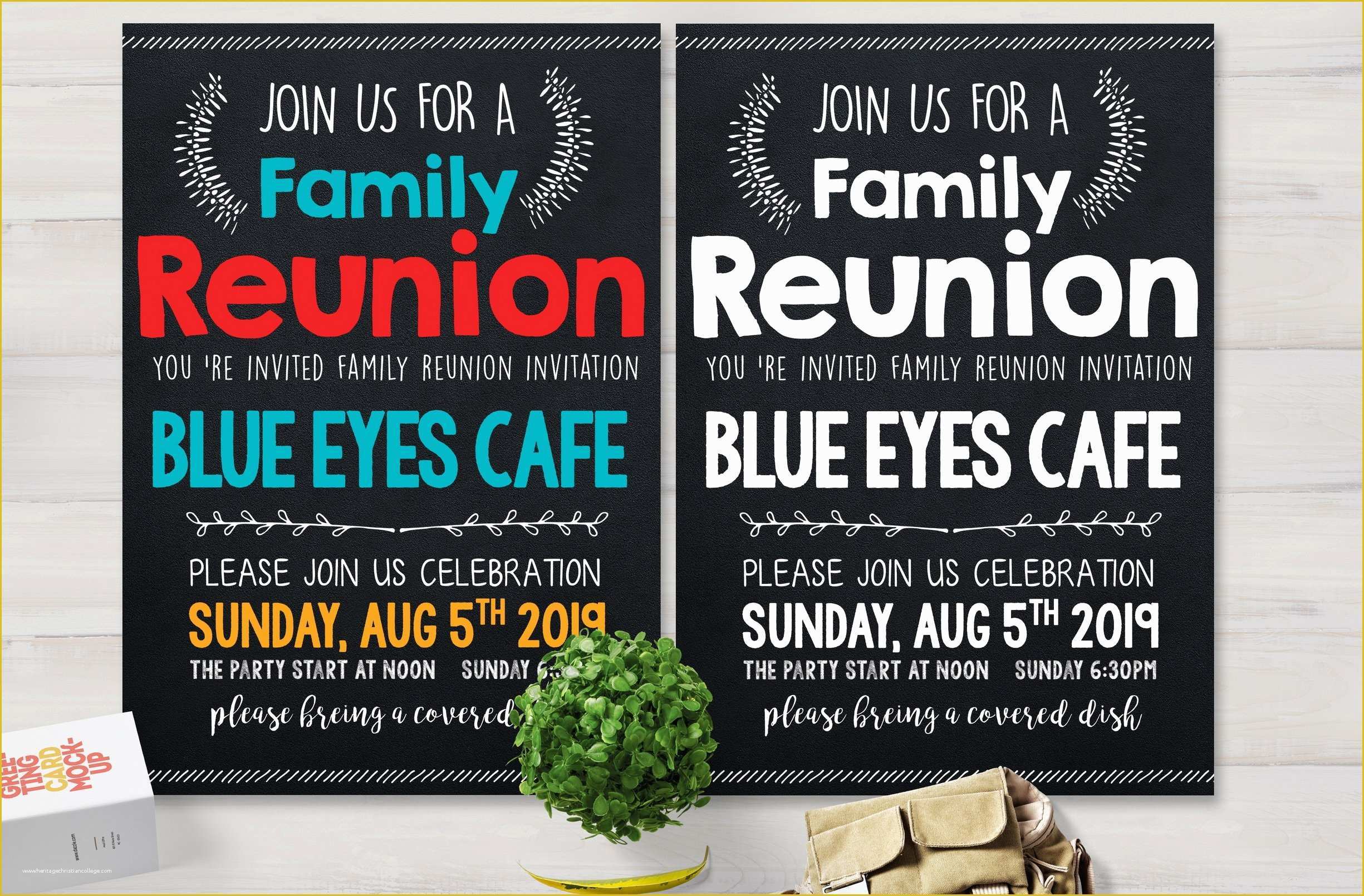 Reunion Flyer Template Free Of Family Reunion Party Flyer Card Templates Creative Market