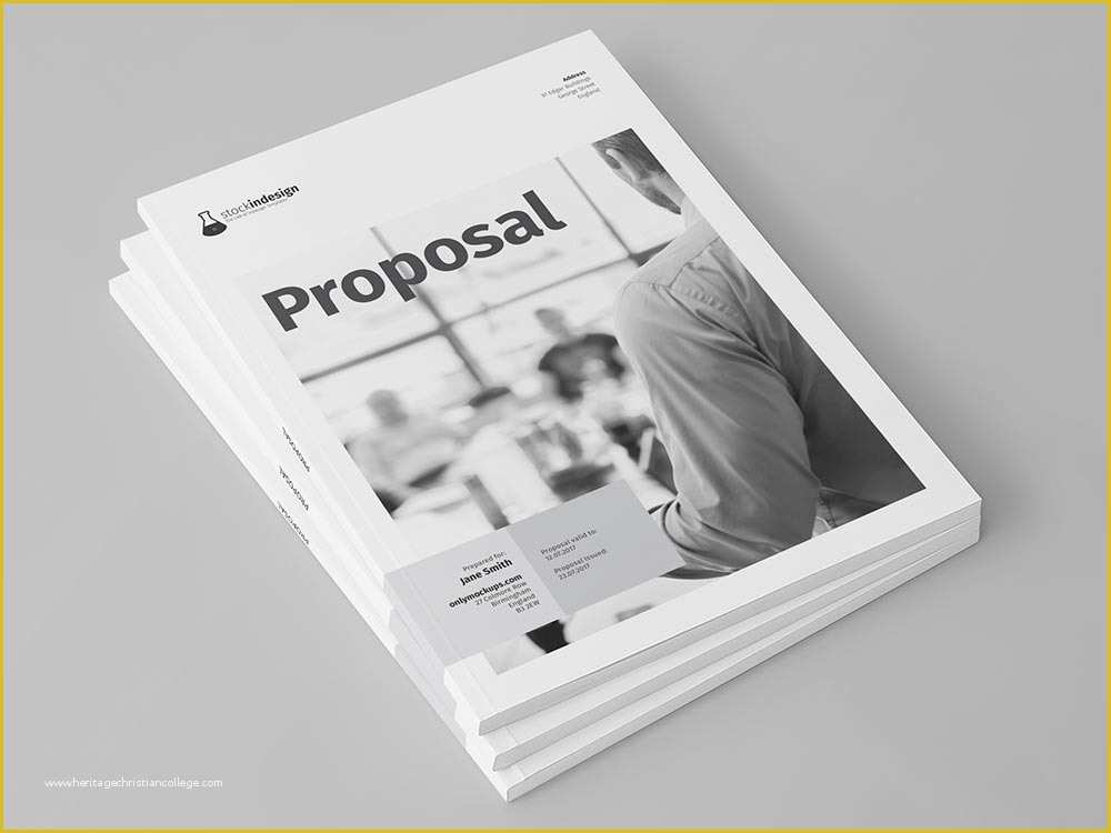 Rfp Templates Free Download Of Proposal Template for Adobe Indesign