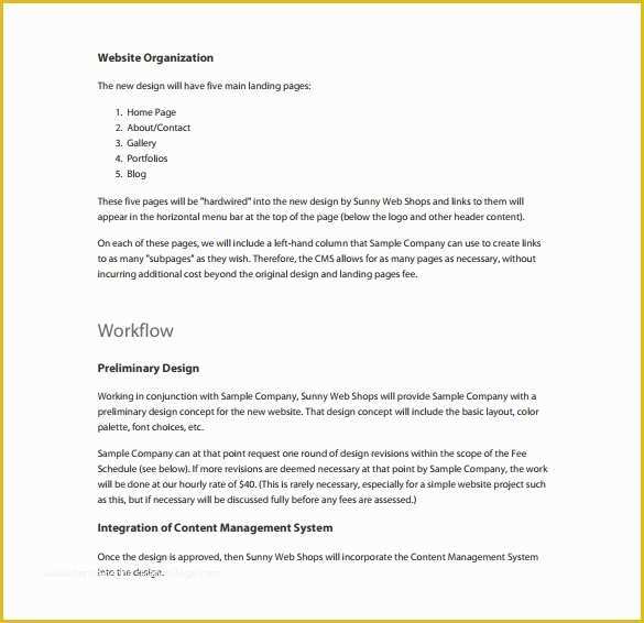 Rfp Templates Free Download Of Proposal Templates – 140 Free Word Pdf format Download