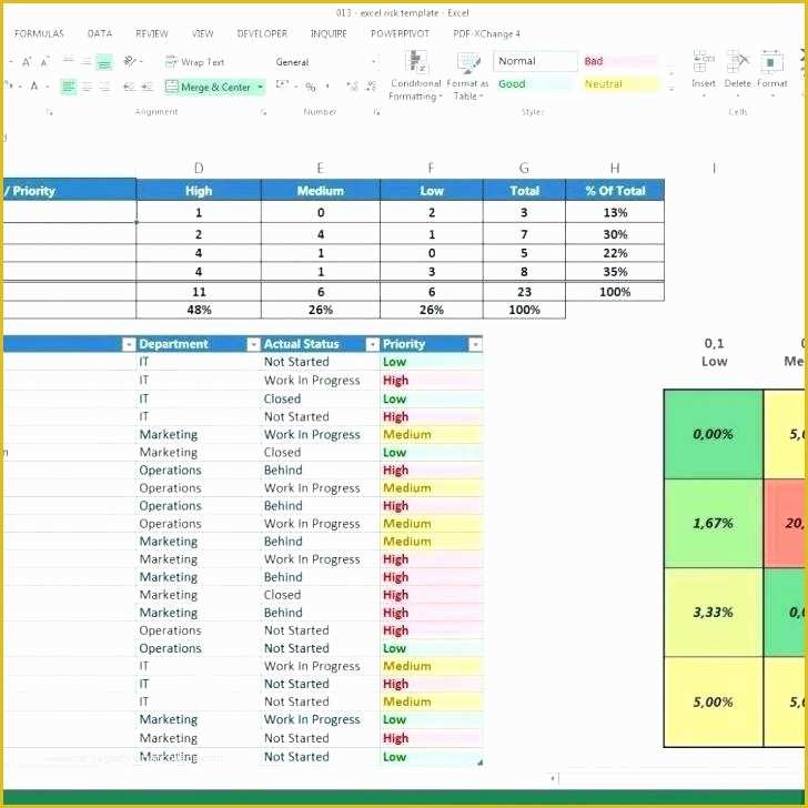 Risk Register Excel Template Free Of Project Log Template