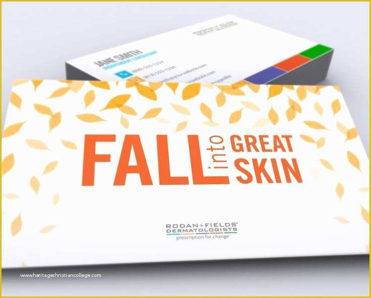 Rodan and Fields Business Card Template Free Of 8 Best Rodan Fields Business Cards Images On Pinterest