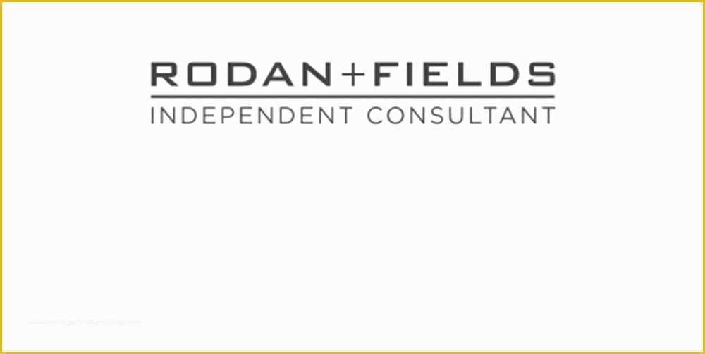 Rodan and Fields Business Card Template Free Of Rodan and Fields Business Card Template Choice Image