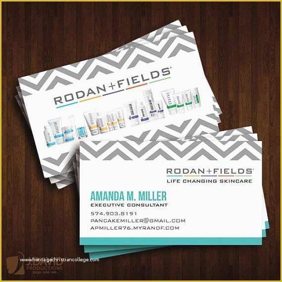 Rodan and Fields Business Card Template Free Of Rodan Fields Business Cards Simple Rodan Fields Business