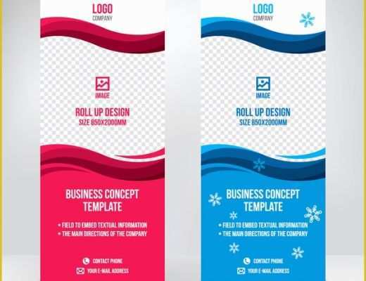 Roll Up Banner Design Template Free Download Of 2017 Banner Roll Up Flyer Stand Template Vector 01 Free