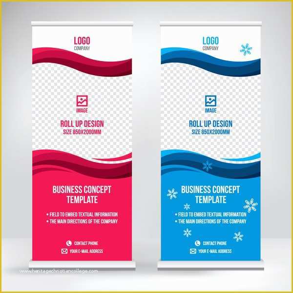58 Roll Up Banner Design Template Free Download