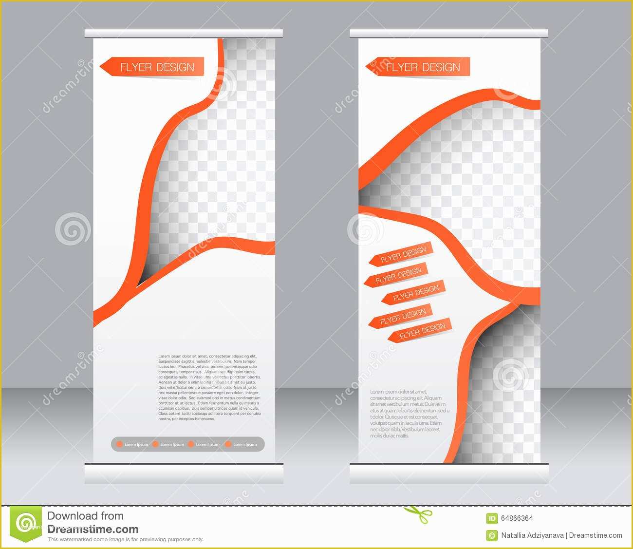 Roll Up Banner Design Template Free Download Of Roll Up Banner Stand Template Abstract Background for