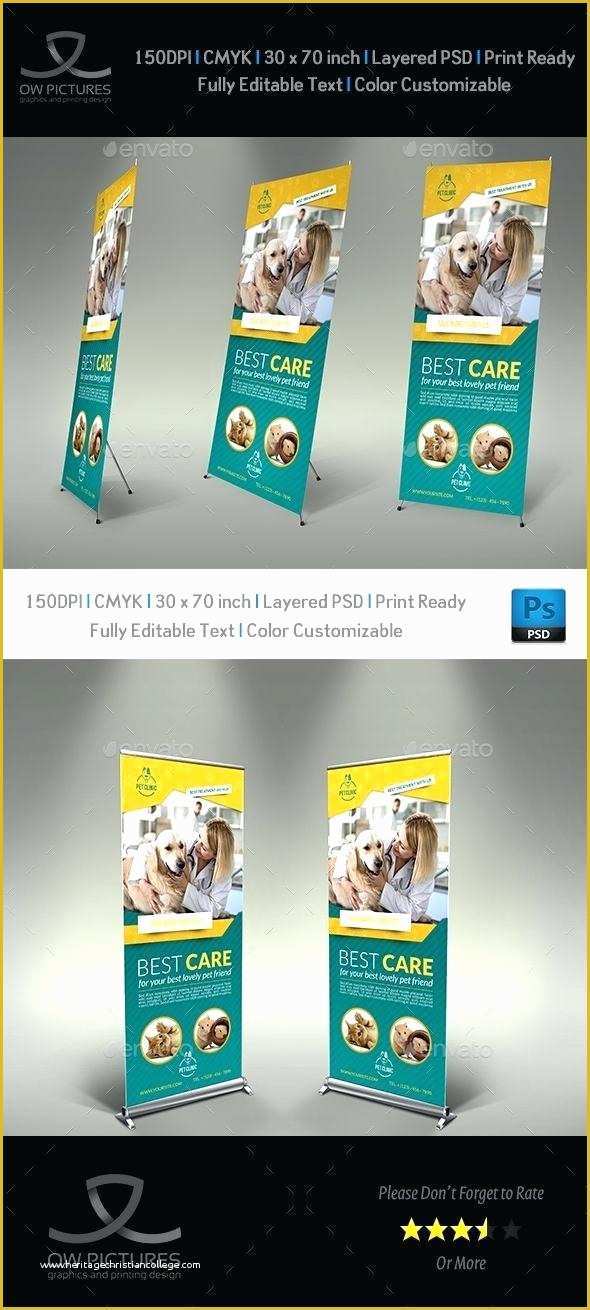 Roll Up Banner Design Template Free Download Of Roll Up Template Roll Up Template Design Vector Free