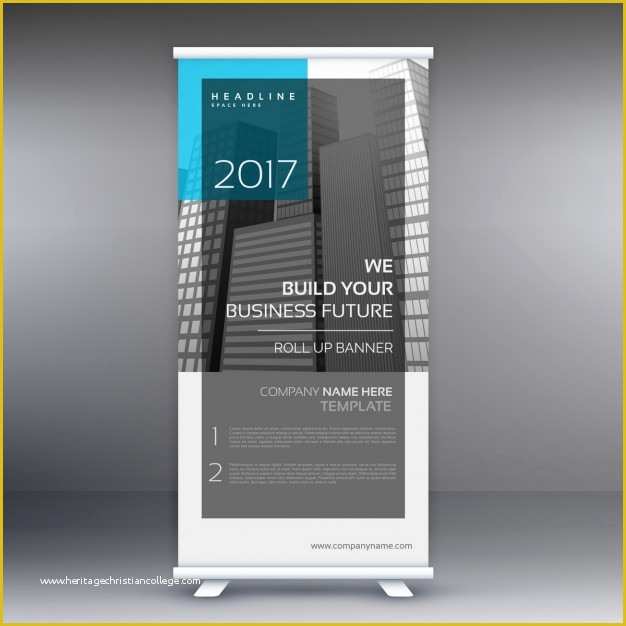 Roll Up Banner Design Template Free Download Of Roll Up Template Vector