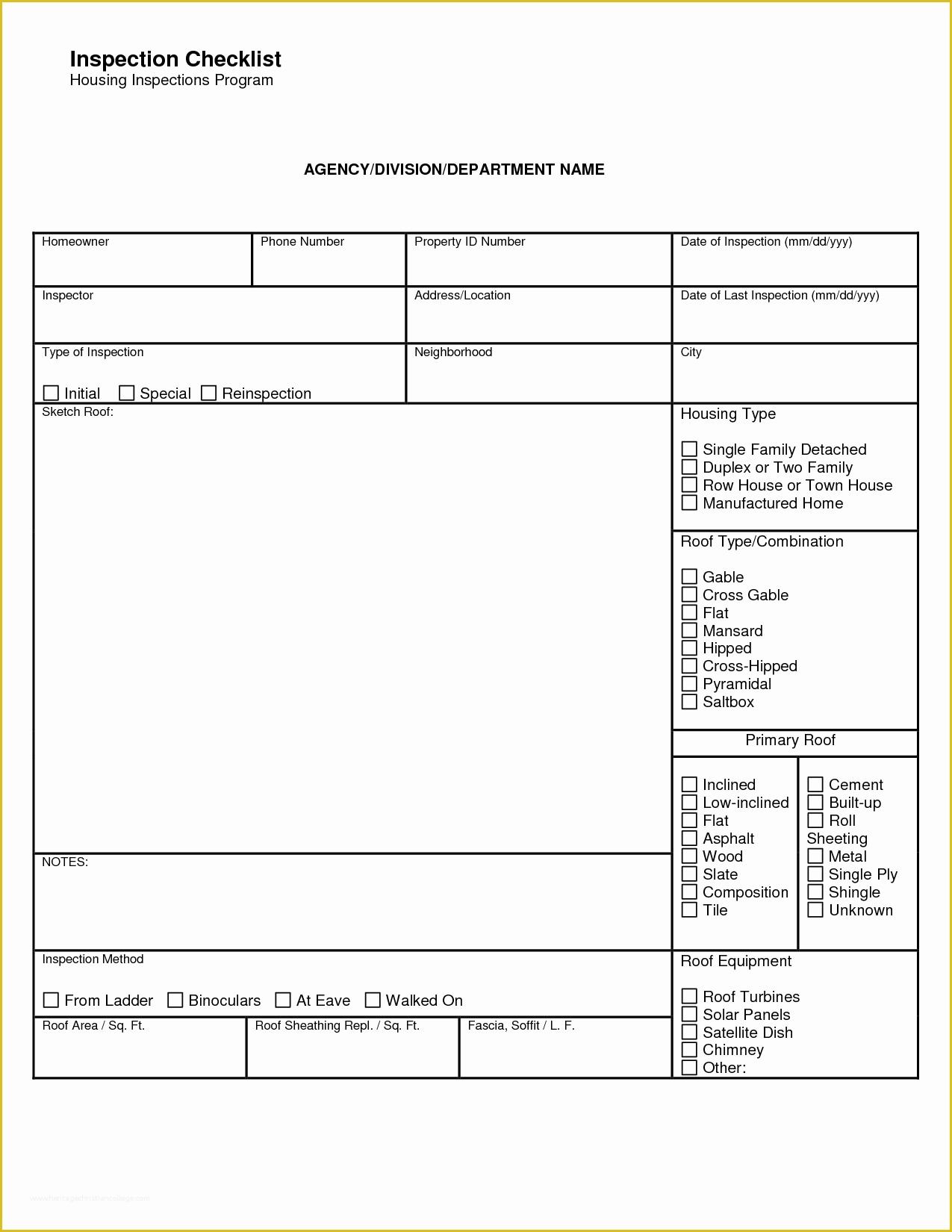 Roofing Templates Free Of Roof Inspection Template & Chief Inspection Services