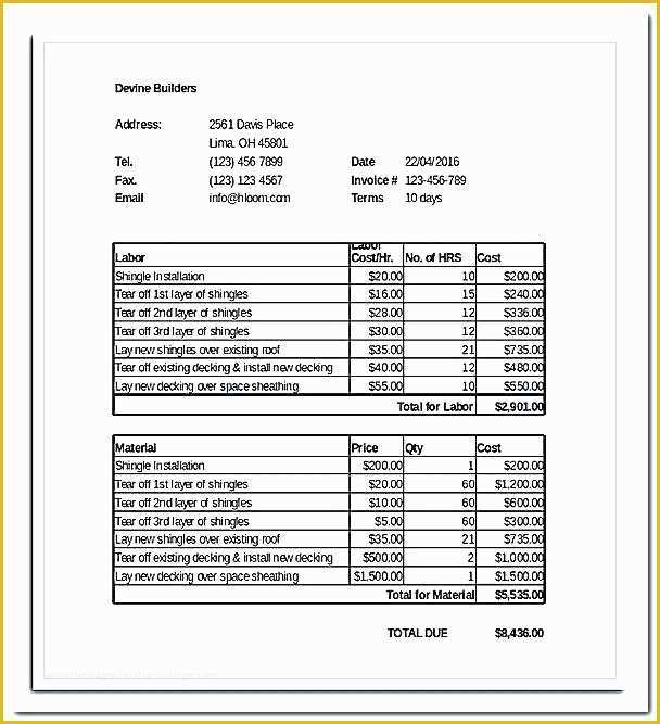 Roofing Templates Free Of Roof Repair Warranty Template Templates Definition In Cpp