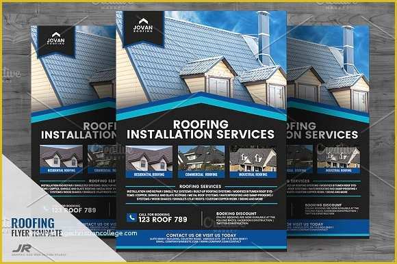 Roofing Templates Free Of Roofing Flyers Templates Free