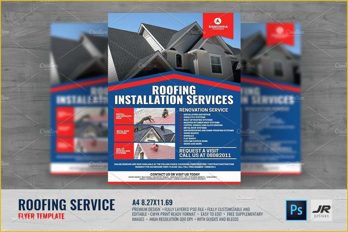 Roofing Templates Free Of Roofing Flyers Templates Free