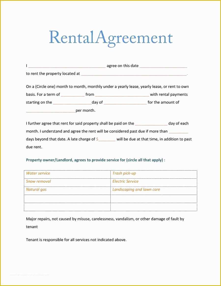 Roommate Lease Agreement Template Free Of 42 Elegant Weekly Room Rental Agreement Zo E