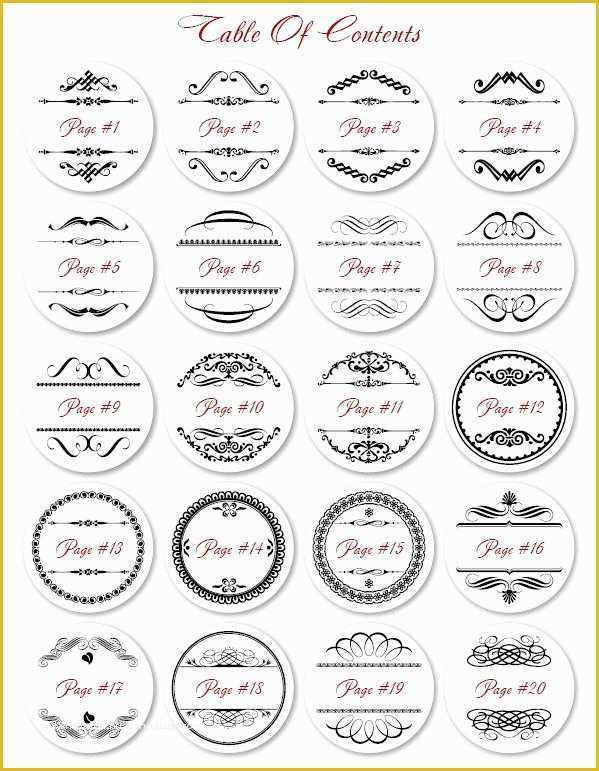 58 Round Label Template Free