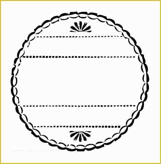 Round Label Template Free Of to A Pretty Life Pretty Spice Labels