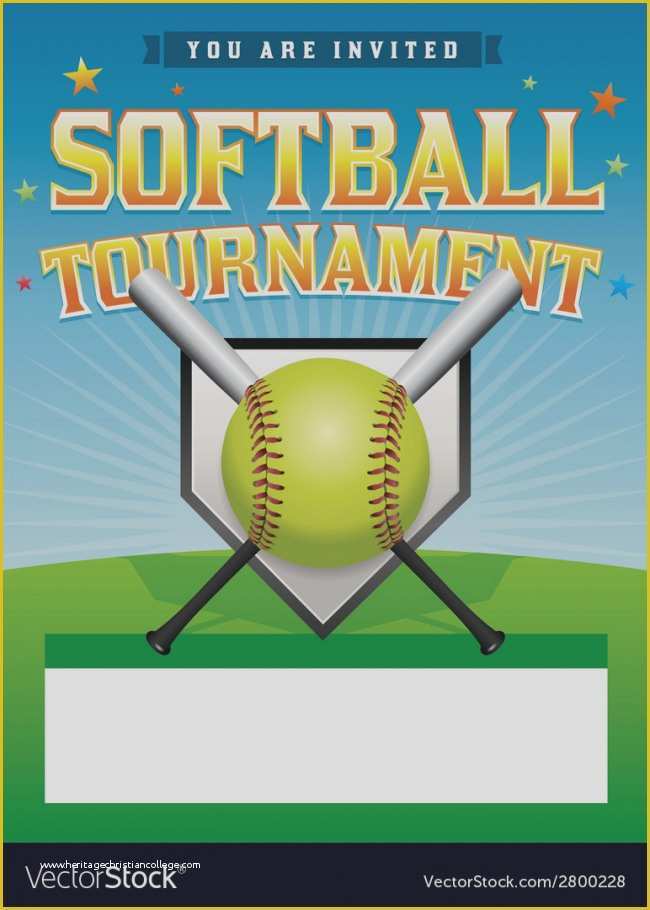 Royalty Free Flyer Templates Of Girls softball Fundraiser Flyer Template Free